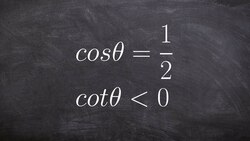 Learn how to evaluate the six trig functions given an equation and constraint Instructional Video