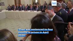 US President Trump pardons convicted Binance founder Changpeng Zhao News Clip