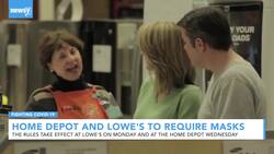 Home Depot And Lowe's To Require Masks At All Stores News Clip