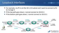 Cisco CCNA 200-301: The Complete Guide to Getting Certified - Loopback Interfaces Instructional Video