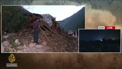 Nepal earthquake: Survivors sleeping outside & waiting for help News Clip