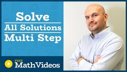 Master Solving for all of the solutions for trigonometric equations using inverse operations Instructional Video