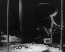 Women in the factories of Germany during WWI Stock Footage