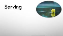 Tennis - Serving Instructional Video