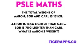 Easy Model Sums (PSLE Maths) Instructional Video