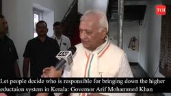 My duty is to ensure autonomy of universities: Kerala Governor Arif Mohammed Khan News Clip