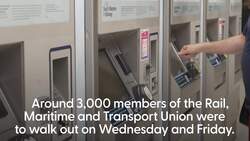 Planned Tube strikes called off following ‘significant progress’ in talks News Clip