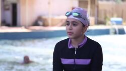 Young girls break taboo and learn to swim Instructional Video