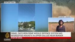 Israel-Lebanon border violence: Sirens in north Israel as Hezbollah fires rockets News Clip