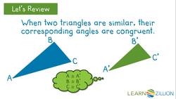 Determining Triangle Similarity Using Dilation and Translation Instructional Video