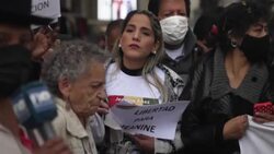 CLEAN : Bolivia: Protesters call for ex-President Jeanine Anez's release News Clip