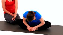 How to Do Prenatal Yoga Cobbler Pose for a Pregnancy Workout Instructional Video