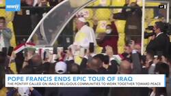 Pope Francis Ends Epic Tour Of Iraq News Clip