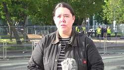 Local volunteer discusses removal of asylum seeker camp in Dublin News Clip