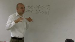 Simplifying an expression order of operation pemdas Instructional Video