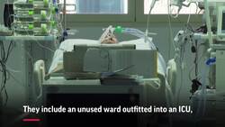 Italy hospitals race to make room for patients Instructional Video