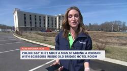 Prosecutors: NJ man charged with attempted murder in Old Bridge hotel scissor stabbing News Clip