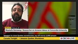 Amazon closing facilities in Quebec not a 'cost issue': labour researcher | Canada Tonight News Clip