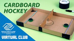 DIY Project: How To Make A Cardboard Hockey Game Instructional Video
