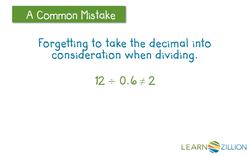 Dividing Decimals Using a Number Line Instructional Video