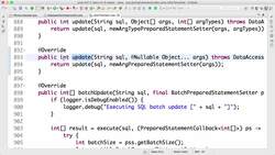 Spring Framework Master Class - Java Spring the Modern Way - Step 10 - Implementing the deleteById Spring JDBC Update Method Instructional Video