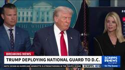 Trump deploying National Guard to DC News Clip
