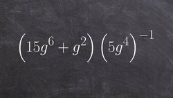 Simplifying expressions with properties of exponents Instructional Video
