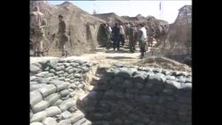 Dan Quayle meeting US Marines in Eastern Saudi Arabia News Clip