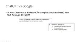 ChatGPT and Prompt Engineering With Advanced Data Analysis - Is ChatGPT a Google Killer? Instructional Video