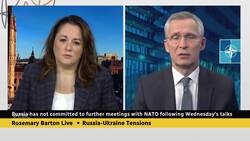 It's up to Russia to prevent war in Ukraine, NATO chief says News Clip