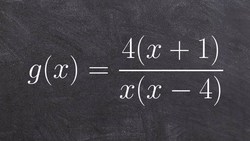 How to graph a rational function using solution points Instructional Video