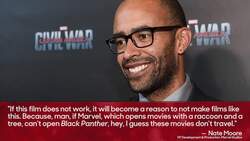 Nate Moore: The Marvel Executive Who Advocated for 'Black Panther' | THR News News Clip