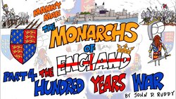 Monarchs of England Part 4: The Hundred Years' War - Manny Man Does History Instructional Video