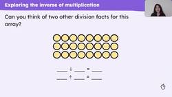 Scale divisions derived from multiplication facts by 10 Instructional Video