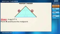 Midpoint Theorem in Real Life: Hanging an LED Light at the Center of a Building Instructional Video