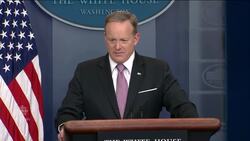 Sean Spicer addresses his upside down flag pin News Clip