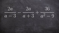 Adding and subtracting three rational expressions Instructional Video