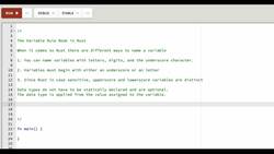 Rust Programming 2023 - A Comprehensive Course for Beginners - What Are Variables in Rust Instructional Video