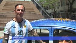 VOICED : Un 'escarabajo' alemán para darle suerte a la Argentina en el Mundial News Clip