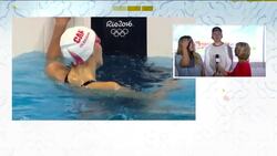 Hayley and Jamie Oleksiak on little sister's historic gold medal swim News Clip