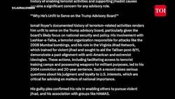 Ex-Jihadist Agents Appointed to Trump Advisory Board? Report Alleges Lashkar, Al-Qaeda Ties Ignored News Clip