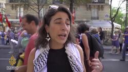 Paris protesters demand end to Israel’s assault, call for Palestinian recognition News Clip