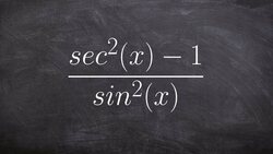 Learn how to simplfy a trigonometric expression Instructional Video