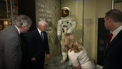 Armstrong's restored spacesuit goes on display Instructional Video