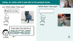 At school: singular -er verbs Instructional Video
