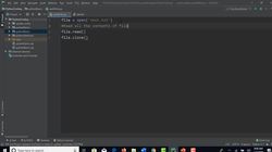 Selenium Python Automation Testing from Scratch and Frameworks - Reading Text Files in Python Instructional Video