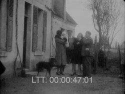 Belgium Family Life 1920s 15 Stock Footage