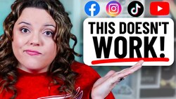 Social Media Is NOT A Marketing Plan! Instructional Video