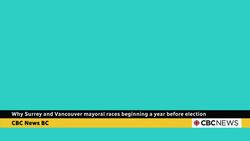 Why Surrey and Vancouver mayoral races beginning a year before election News Clip