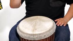 How to Play an Open Tone Sound on Djembe Instructional Video